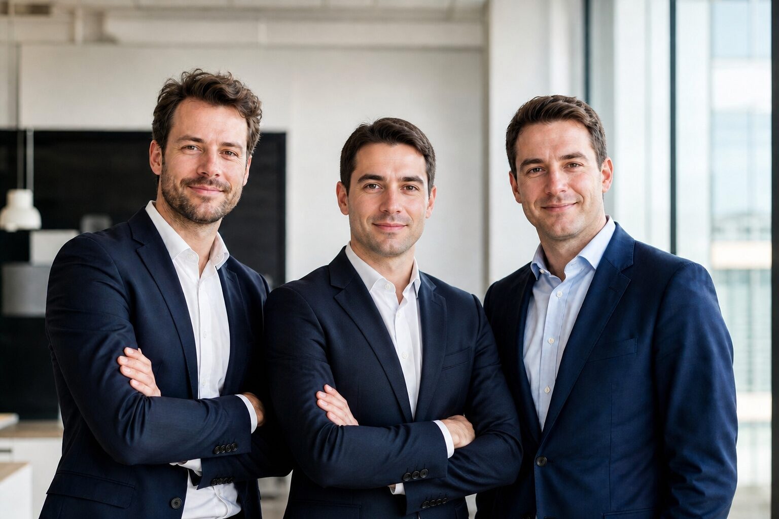 L'équipe de BKT Consulting, cabinet comptable à Charleroi